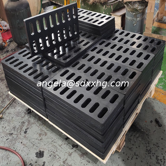 UHMW-PE dewatering plate and UHMWPE draingage pad/ UHMWPE suction box cover/ low price anti-abrasion suction box cover pad
