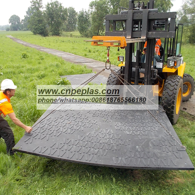 38mm 40mm Thickness Ground Protection Boards Support Panel