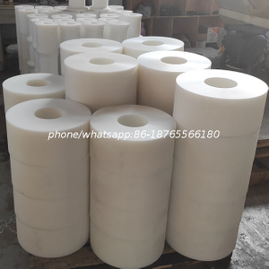 Customized CNC UHMW PE Machined Plastic Wear Parts for Port