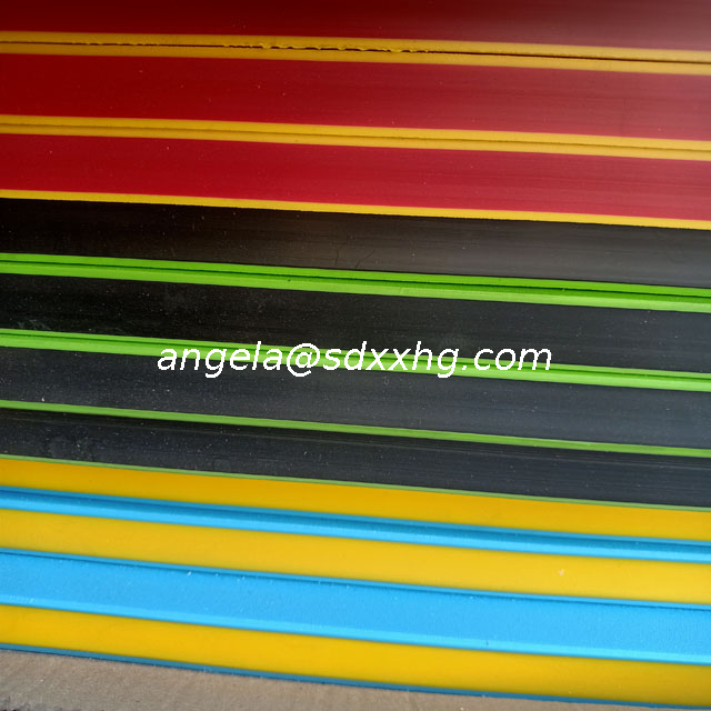 HDPE Playground Sheet Textured Two Sides With UV /Multi-Colored Plastic Sheets